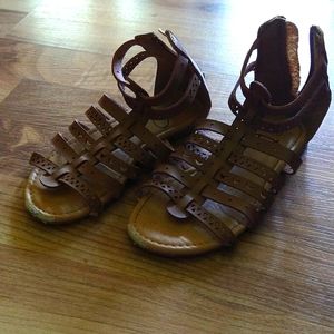 Little girls gladiator sandals